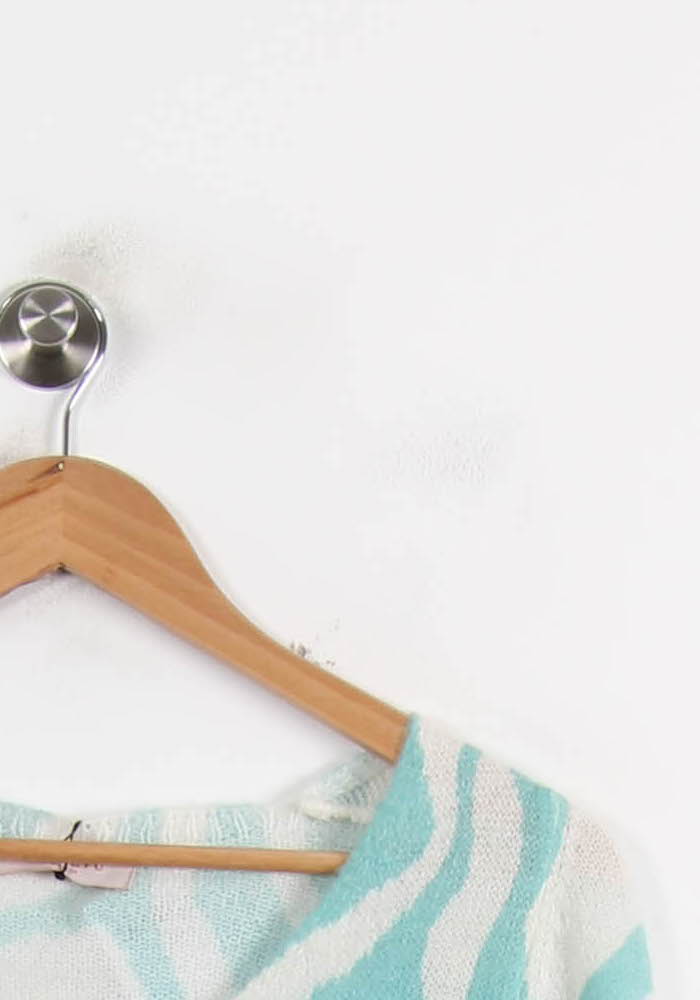 Pull Vert et Blanc - Taille S/36 de la marque Imprevu | PARAD73008 - Vendu par Paradigme - Image 3