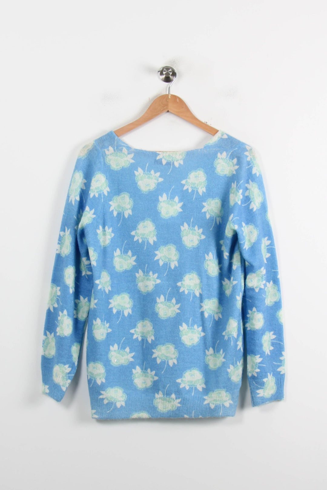 Pull Bleu et Blanc - Taille S/36 de la marque Imprevu | PARAD73009 - Vendu par Paradigme - Image 4