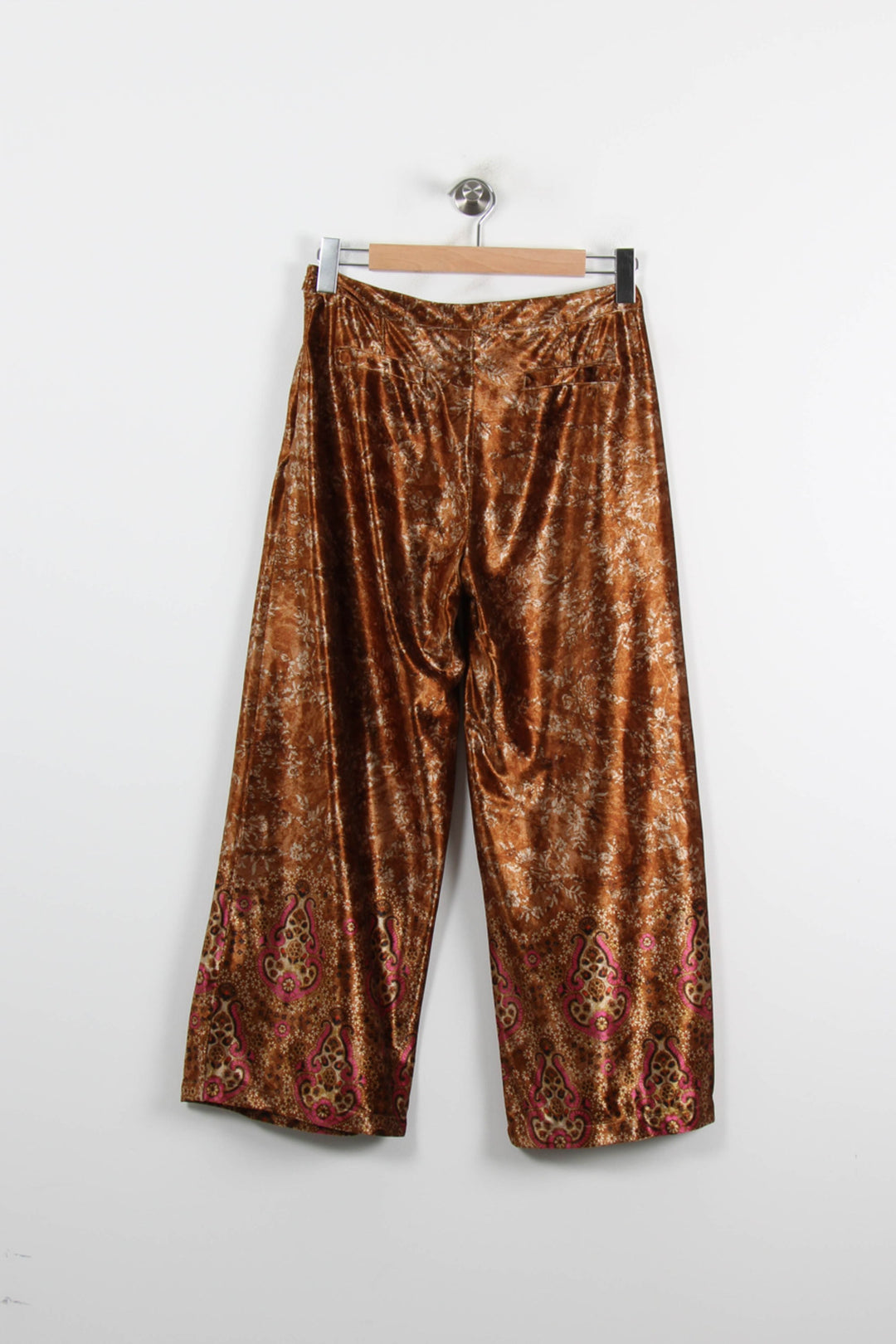 Pantalon Large Marron - Taille M/38 de la marque Imprevu | PARAD73011 - Vendu par Paradigme - Image 4