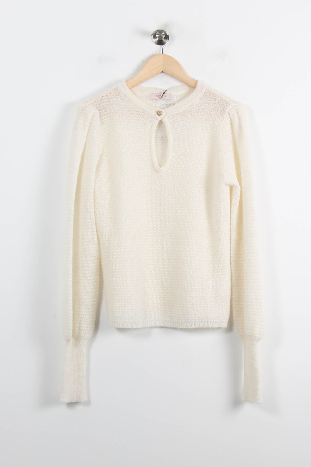 Pull Beige - Taille XS/34 de la marque Imprevu | PARAD73013 - Vendu par Paradigme - Image 2