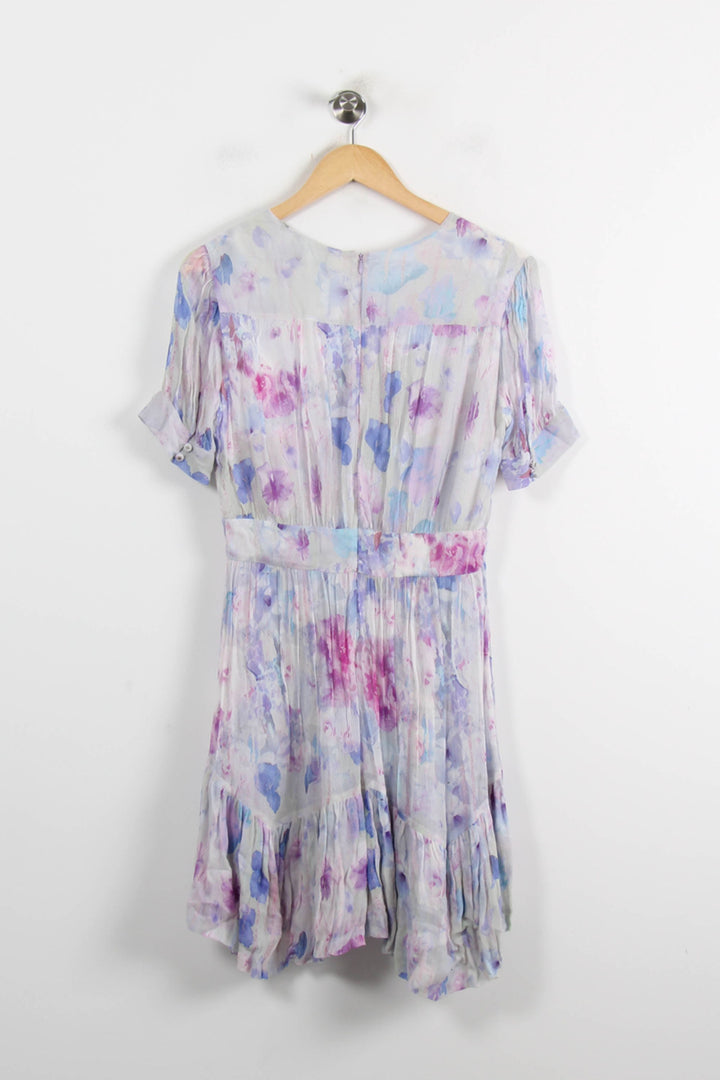 Robe Midi Multicolore - Taille M/38 de la marque The Kooples | PARAD73026 - Vendu par Paradigme - Image 4