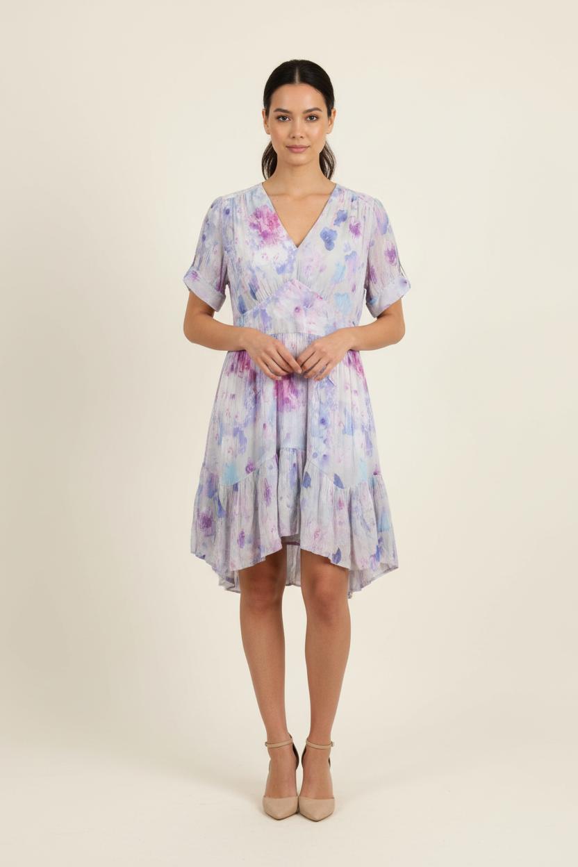 Robe Midi Multicolore - Taille M/38 de la marque The Kooples | PARAD73026 - Vendu par Paradigme - Image 1