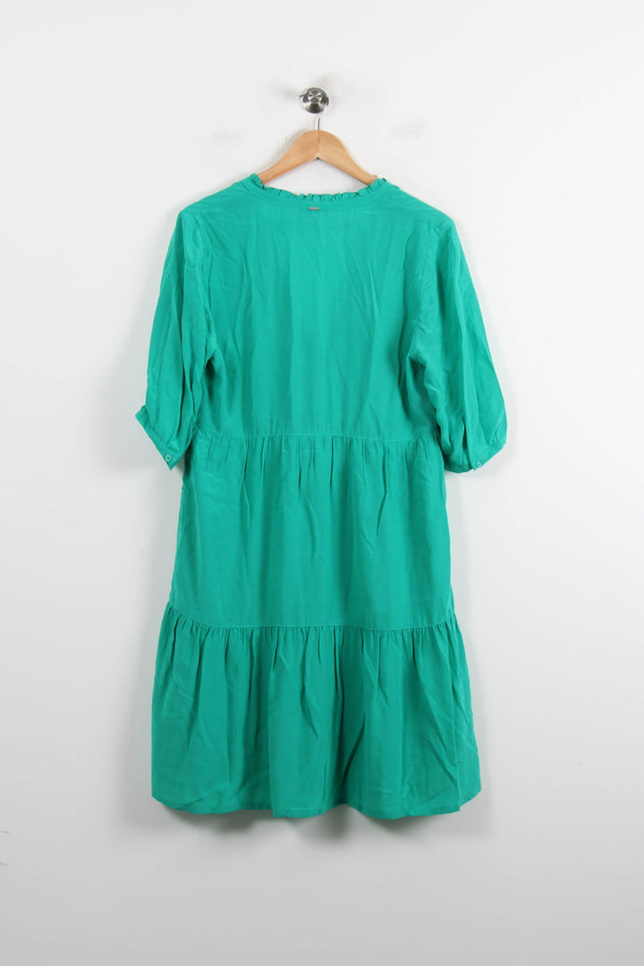 Robe Midi Verte - Taille M/38 de la marque IKKS | PARAD73028 - Vendu par Paradigme - Image 4
