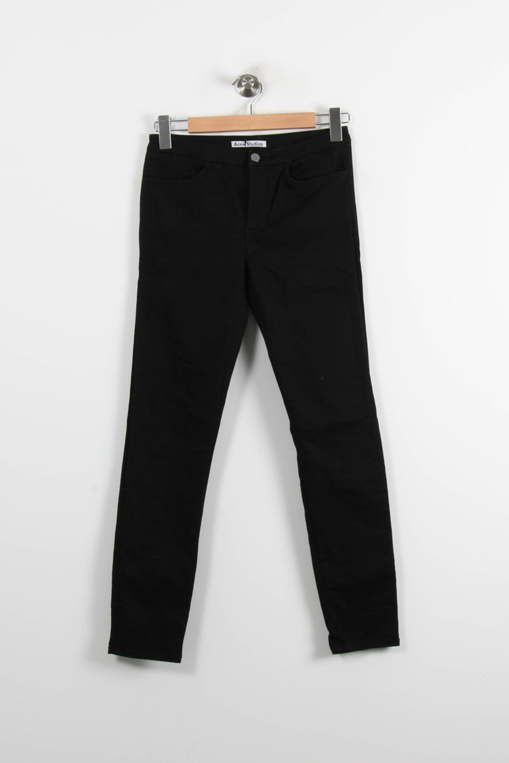 Jean Skinny Noir - Taille S/36 de la marque Acne Studios | PARAD73037 - Vendu par Paradigme - Image 2