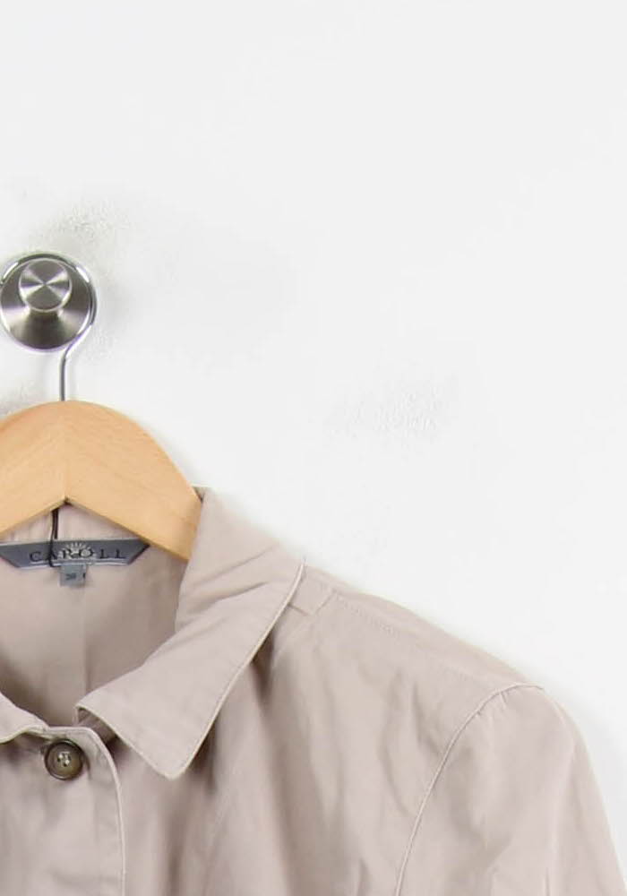 Veste Beige - Taille M/38 de la marque Caroll | PARAD73048 - Vendu par Paradigme - Image 3