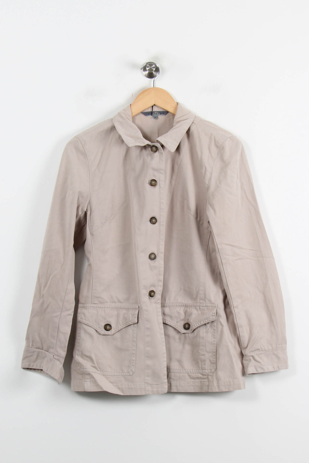 Veste Beige - Taille M/38 de la marque Caroll | PARAD73048 - Vendu par Paradigme - Image 2