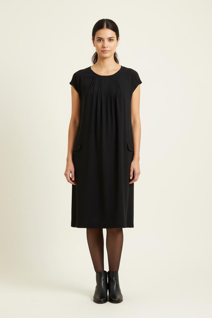 Robe Droite Noire - Taille S/36 de la marque Sud express | PARAD73050 - Vendu par Paradigme - Image 1
