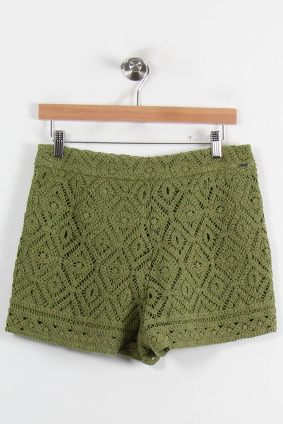 Short en Dentelle Vert - Taille M/38 de la marque IKKS | PARAD73052 - Vendu par Paradigme - Image 4