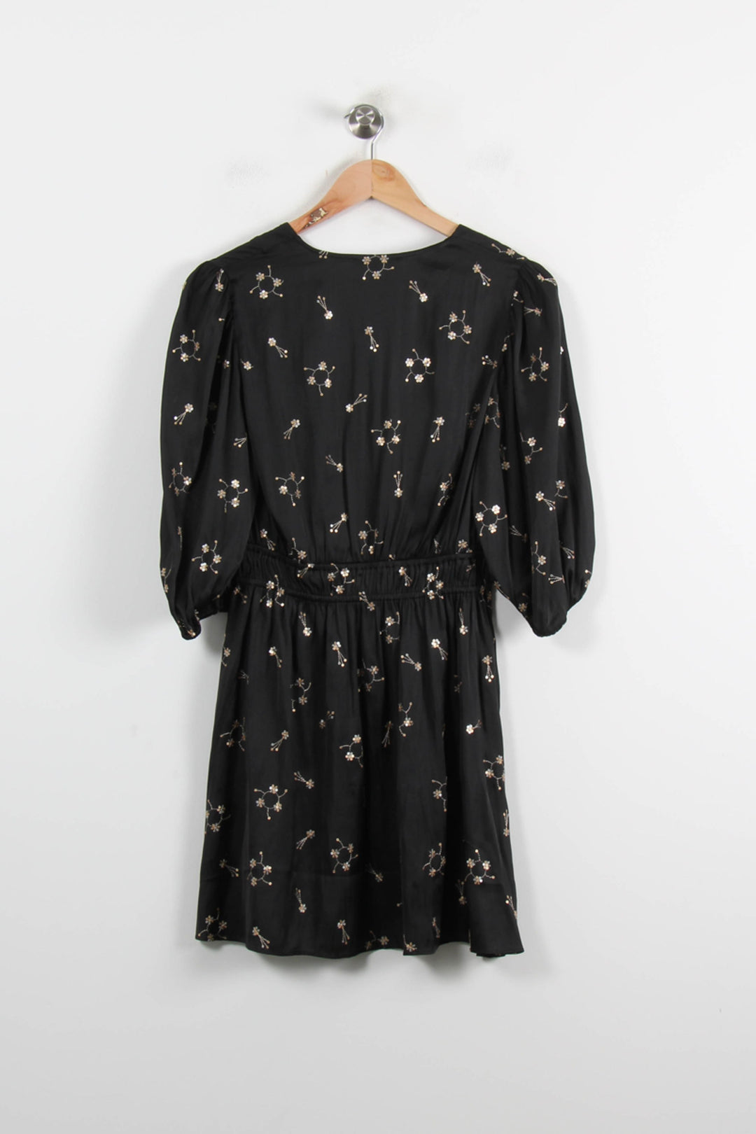 Robe Fluide Noire - Taille S/36 de la marque Maje | PARAD73058 - Vendu par Paradigme - Image 4
