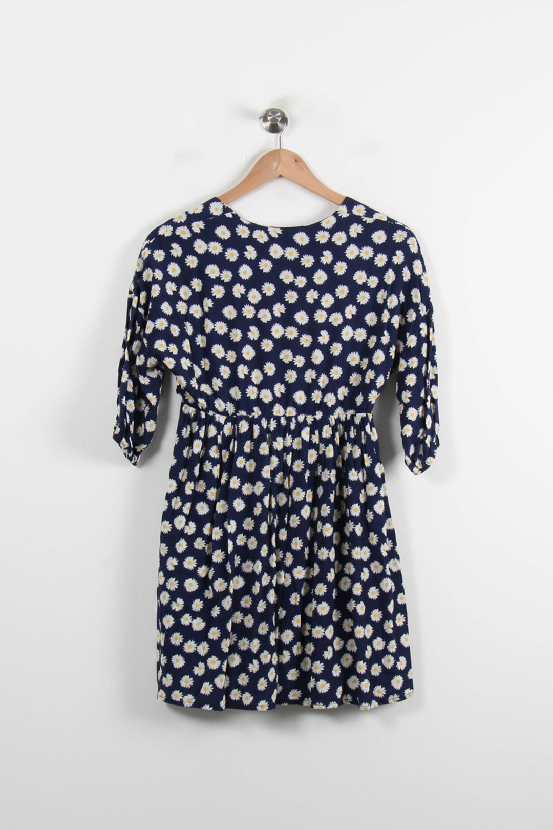 Robe Courte Bleu Marine et Blanche - Taille S/36 de la marque SAAJ | PARAD73060 - Vendu par Paradigme - Image 4