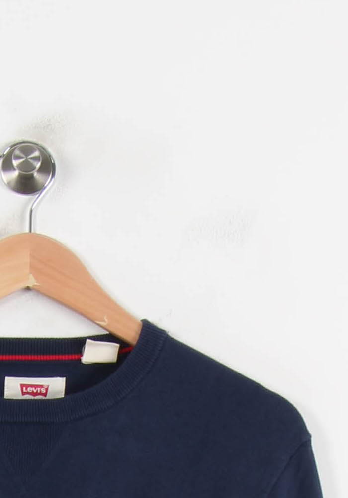 Sweat Bleu - Taille S/36 de la marque Levi's | PARAD73065 - Vendu par Paradigme - Image 3