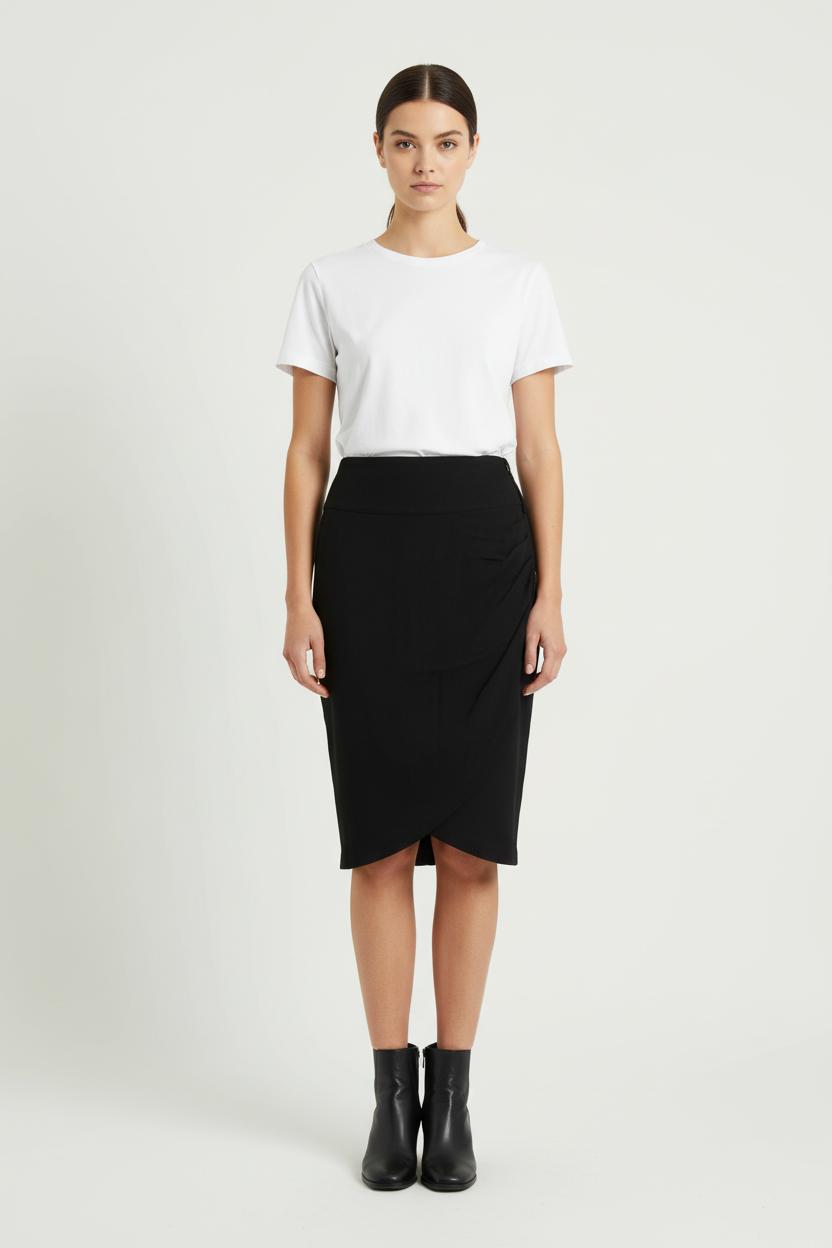 Jupe Crayon Noire - Taille S/36 de la marque IKKS | PARAD73067 - Vendu par Paradigme - Image 1