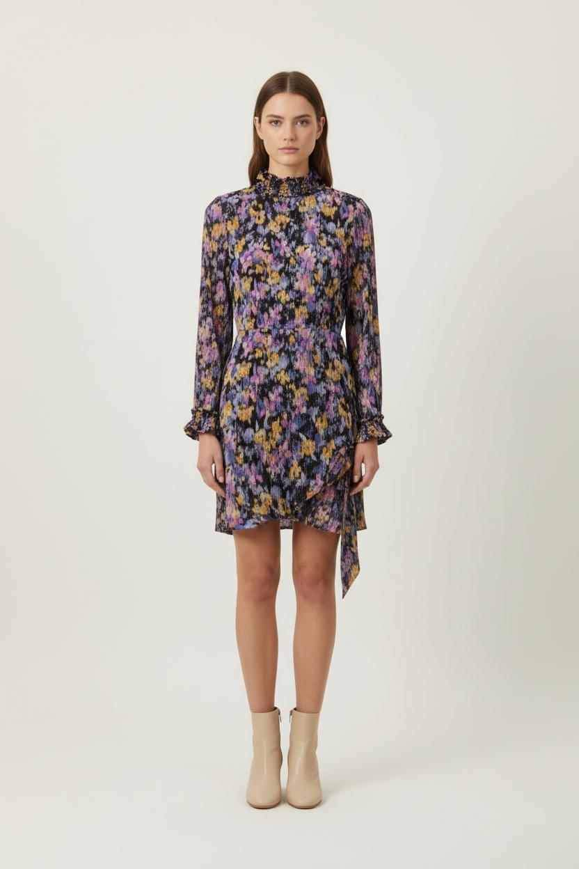 Robe Courte Multicolore - Taille L/40 de la marque Sézane | PARAD73073 - Vendu par Paradigme - Image 1