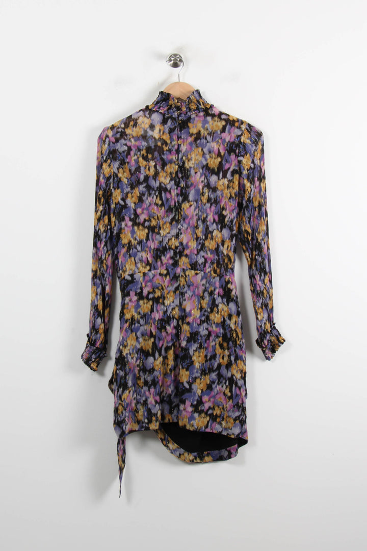 Robe Courte Multicolore - Taille L/40 de la marque Sézane | PARAD73073 - Vendu par Paradigme - Image 2