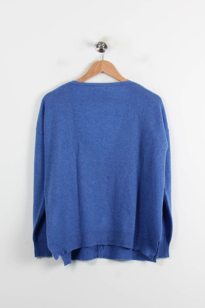 Cardigan Bleu - Taille S/36 de la marque Absolut Cashmere | PARAD73074 - Vendu par Paradigme - Image 4