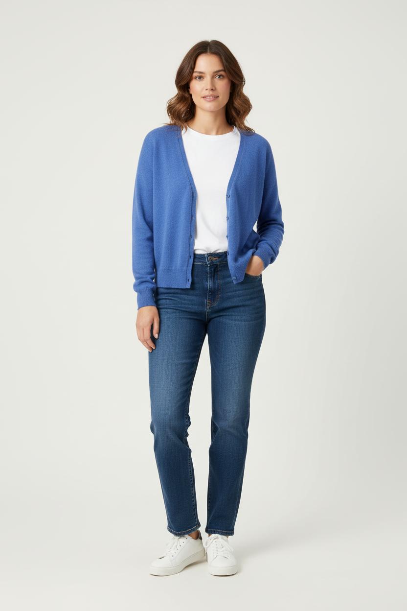 Cardigan Bleu - Taille S/36 de la marque Absolut Cashmere | PARAD73074 - Vendu par Paradigme - Image 1