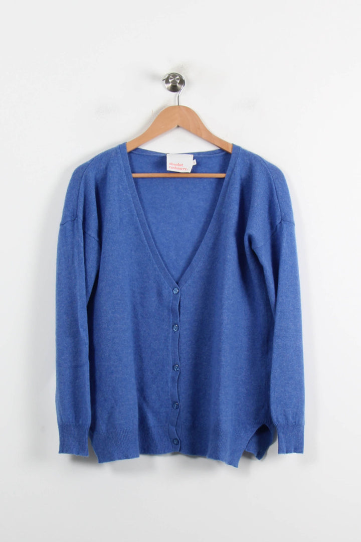 Cardigan Bleu - Taille S/36 de la marque Absolut Cashmere | PARAD73074 - Vendu par Paradigme - Image 2