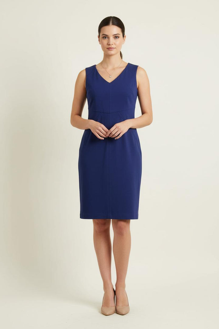 Robe Sans Manches Bleue - Taille XL/42 de la marque Tara Jarmon | PARAD73077 - Vendu par Paradigme - Image 1