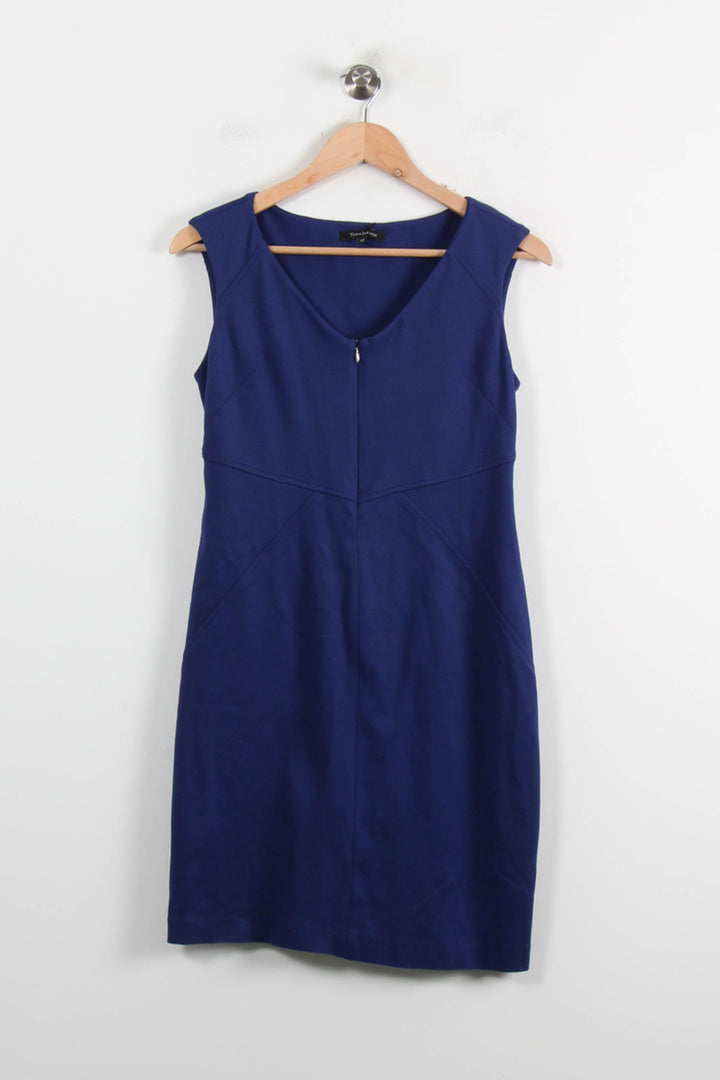Robe Sans Manches Bleue - Taille XL/42 de la marque Tara Jarmon | PARAD73077 - Vendu par Paradigme - Image 2