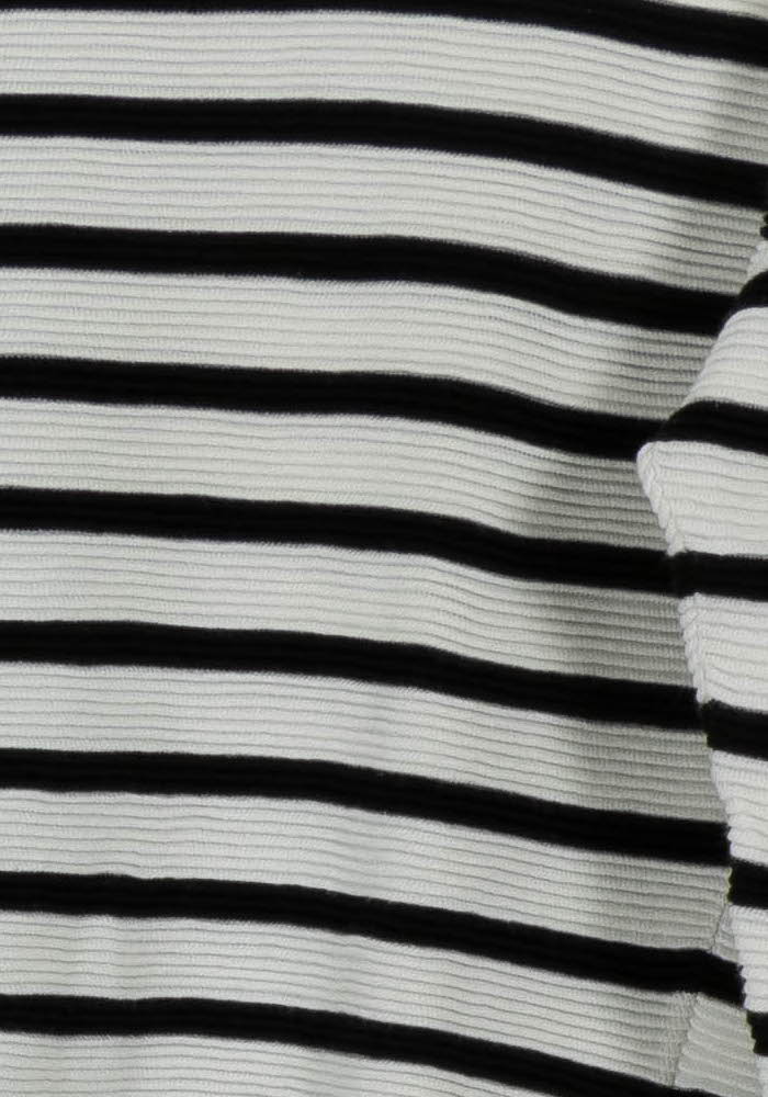 Pull Blanc et Noir - Taille S/36 de la marque IKKS | PARAD73081 - Vendu par Paradigme - Image 3