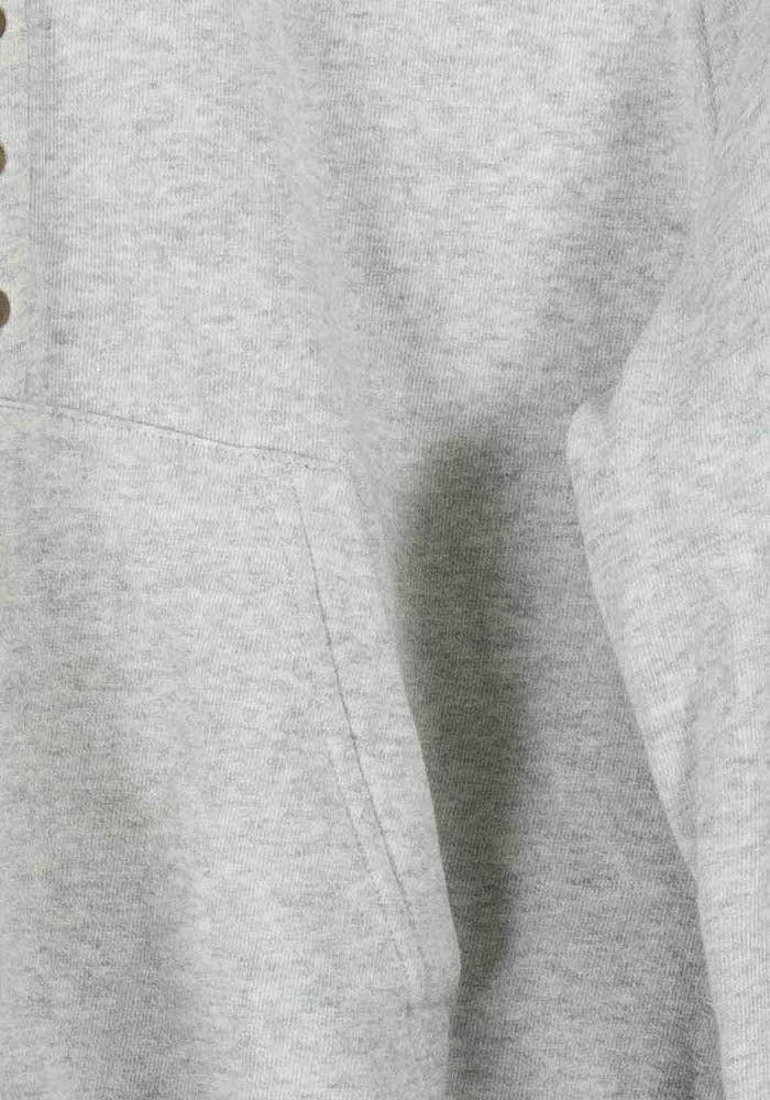 Sweat à Capuche Gris - Taille S/36 de la marque Sézane | PARAD73082 - Vendu par Paradigme - Image 3