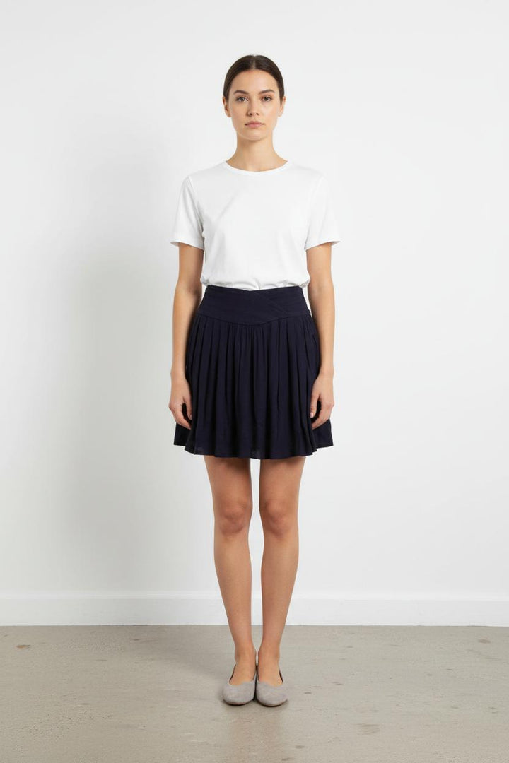Jupe Plissée Bleue - Taille XS/34 de la marque Comptoir des Cotonniers | PARAD73086 - Vendu par Paradigme - Image 1