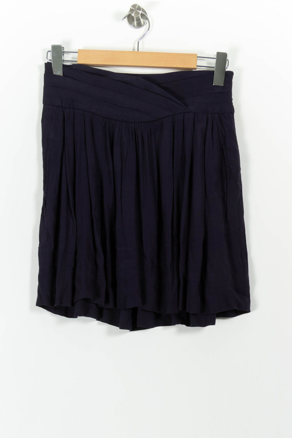 Jupe Plissée Bleue - Taille XS/34 de la marque Comptoir des Cotonniers | PARAD73086 - Vendu par Paradigme - Image 2