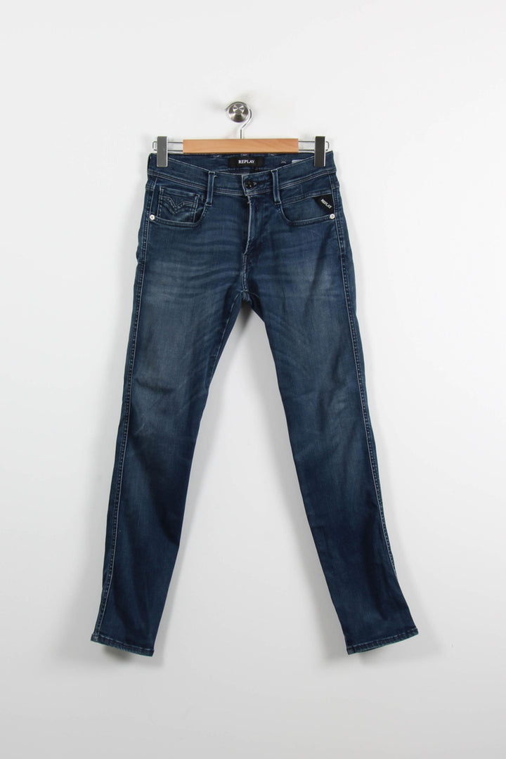 Jean Bleu - Taille M/38 de la marque Replay | PARAD73090 - Vendu par Paradigme - Image 2