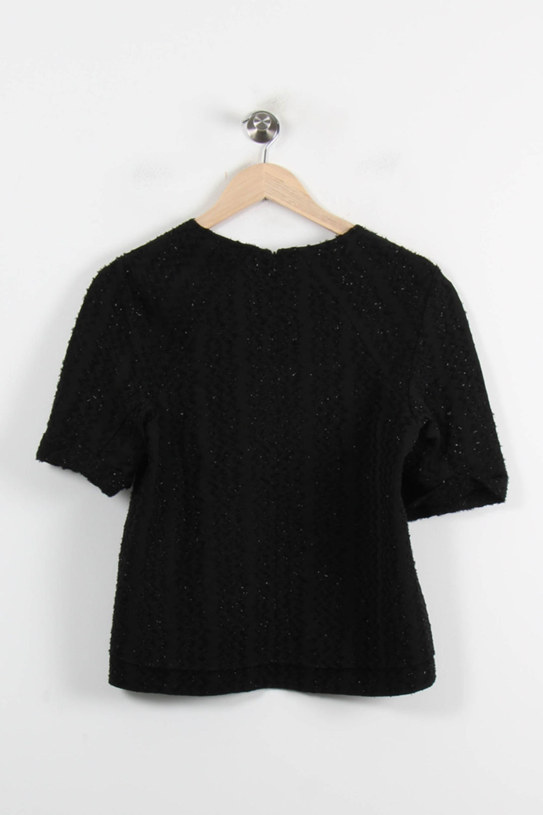 Blouse Noire - Taille M/38 de la marque Maje | PARAD73095 - Vendu par Paradigme - Image 4