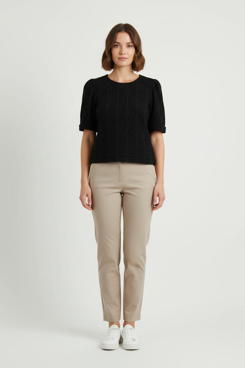 Blouse Noire - Taille M/38 de la marque Maje | PARAD73095 - Vendu par Paradigme - Image 1