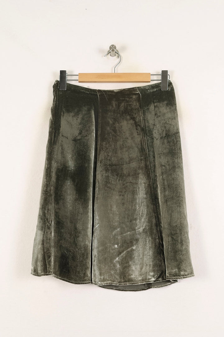 Jupe Midi Grise - Taille L/40 de la marque Caroll | PARAD73100 - Vendu par Paradigme - Image 4