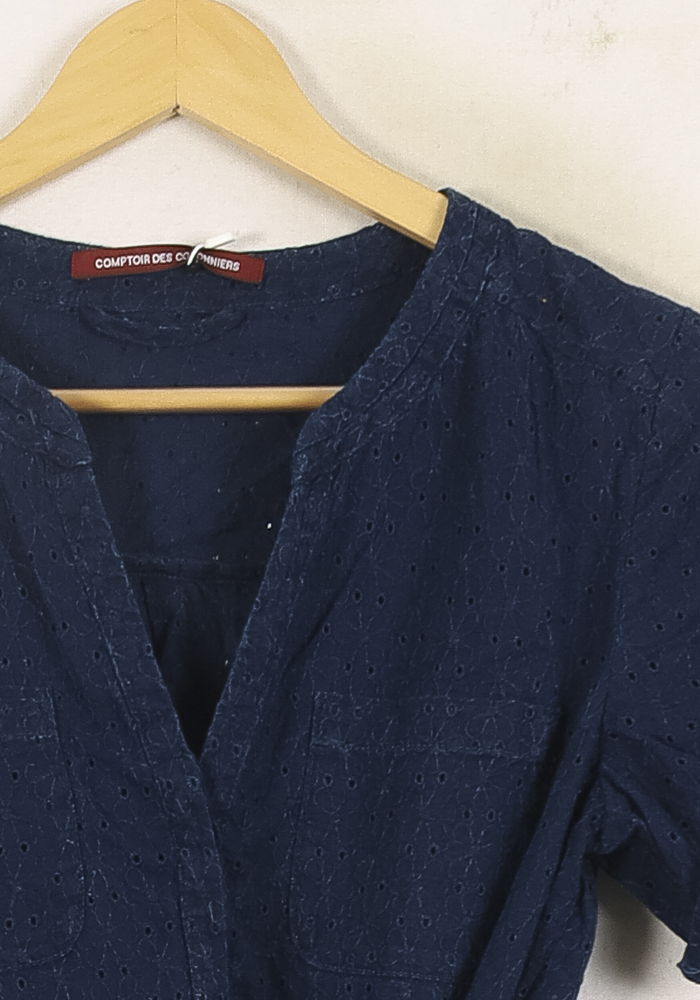 Robe Chemise Bleue - Taille S/36 de la marque Comptoir des Cotonniers | PARAD73110 - Vendu par Paradigme - Image 3