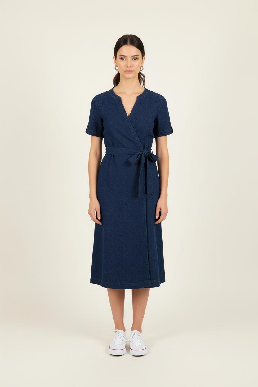 Robe Chemise Bleue - Taille S/36 de la marque Comptoir des Cotonniers | PARAD73110 - Vendu par Paradigme - Image 1
