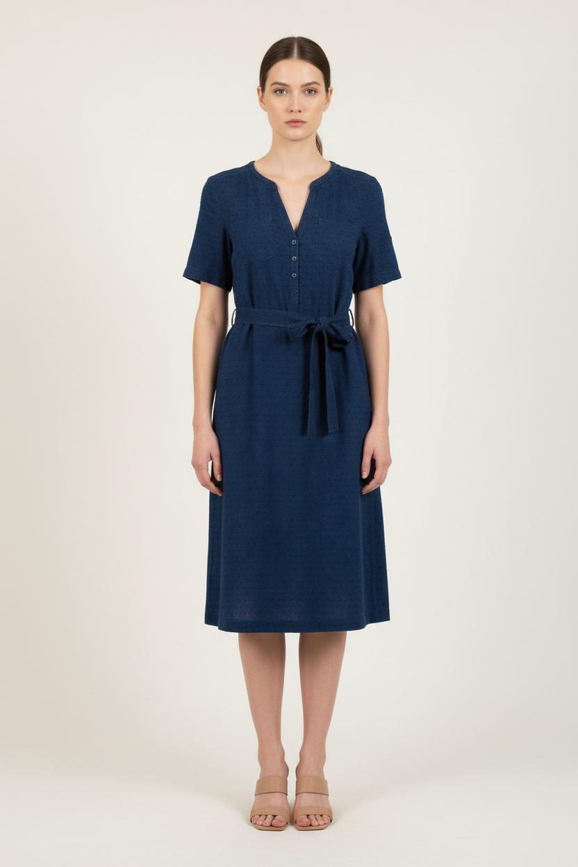 Robe Chemise Bleue - Taille S/36 de la marque Comptoir des Cotonniers | PARAD73113 - Vendu par Paradigme - Image 1