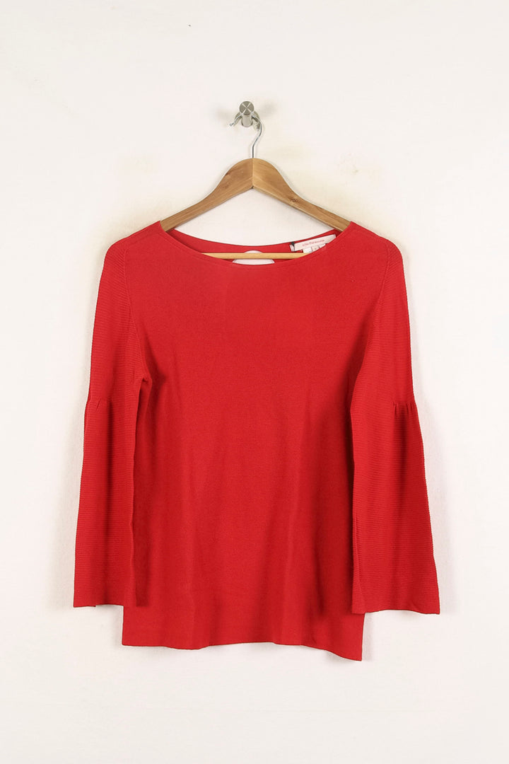 Blouse Rouge - Taille S/36 de la marque La Fée Maraboutée | PARAD73116 - Vendu par Paradigme - Image 2