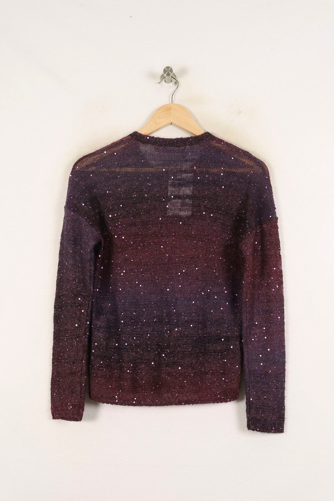 Cardigan Violet - Taille S/36 de la marque Bérénice | PARAD73121 - Vendu par Paradigme - Image 4