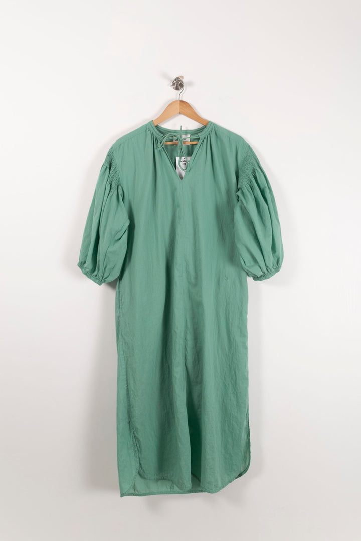 Robe Longue Verte - Taille M/38 de la marque Léon & Harper | PARAD73125 - Vendu par Paradigme - Image 2