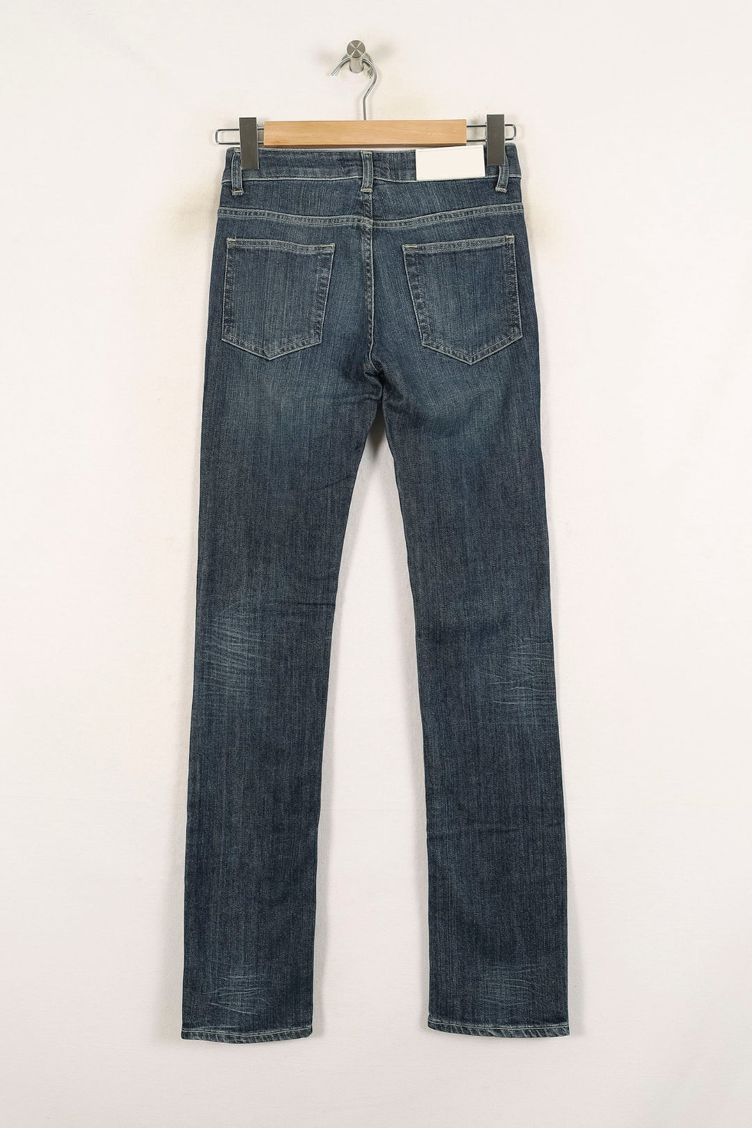 Jean Droit Bleu - Taille XS/34 de la marque Acne Studios | PARAD73129 - Vendu par Paradigme - Image 4