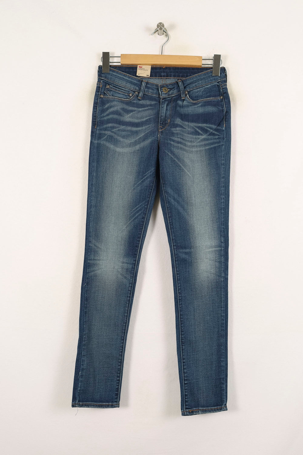 Jean Slim Bleu - Taille S/36 de la marque Levi's | PARAD73130 - Vendu par Paradigme - Image 2