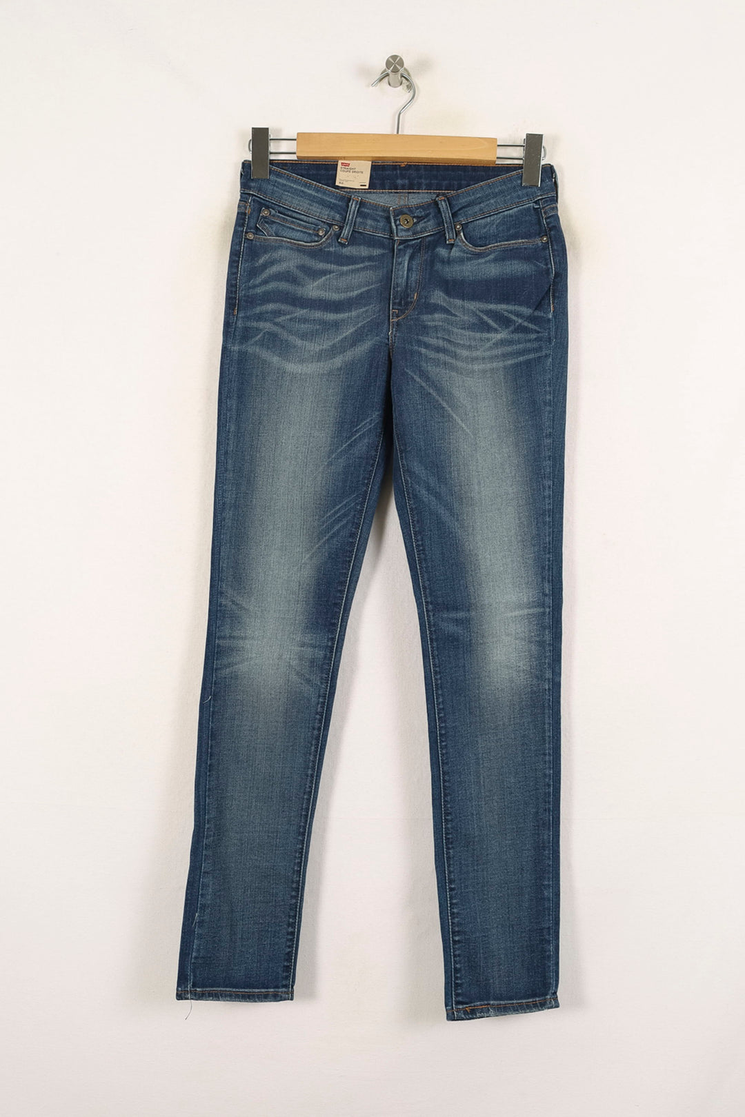 Jean Slim Bleu - Taille S/36 de la marque Levi's | PARAD73130 - Vendu par Paradigme - Image 2