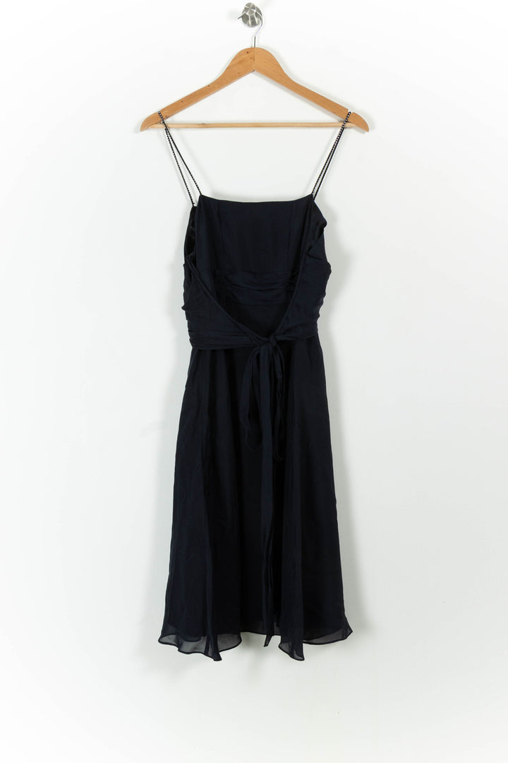 Robe Courte Bleue - Taille L/40 de la marque Caroll | PARAD73133 - Vendu par Paradigme - Image 4
