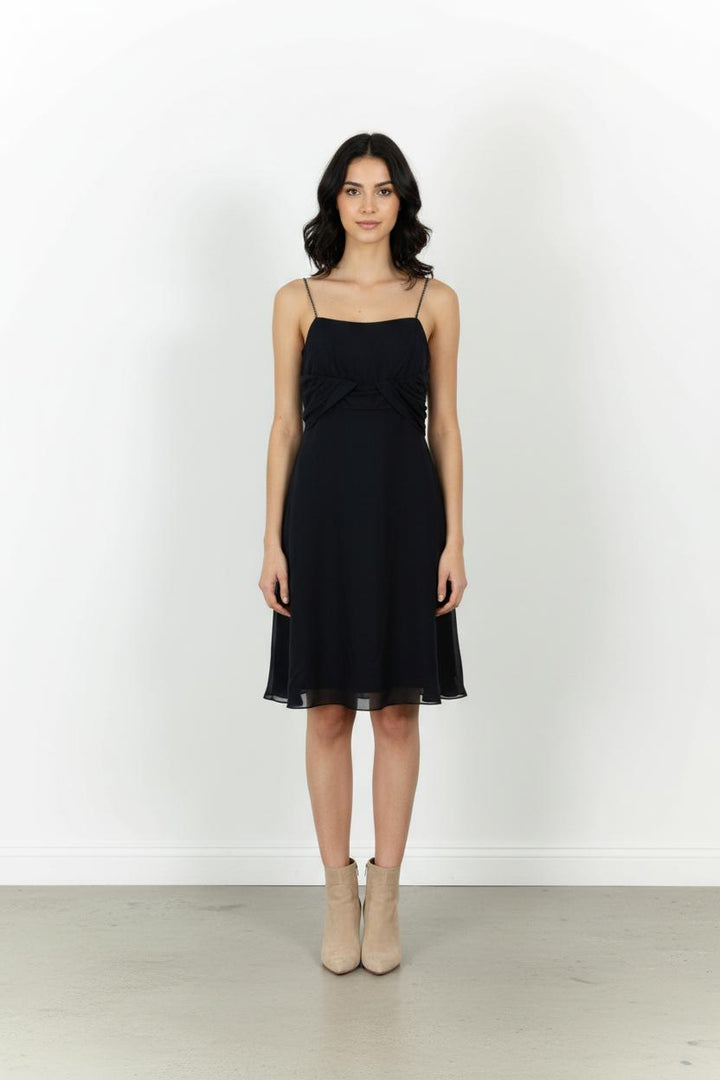 Robe Courte Bleue - Taille L/40 de la marque Caroll | PARAD73133 - Vendu par Paradigme - Image 1