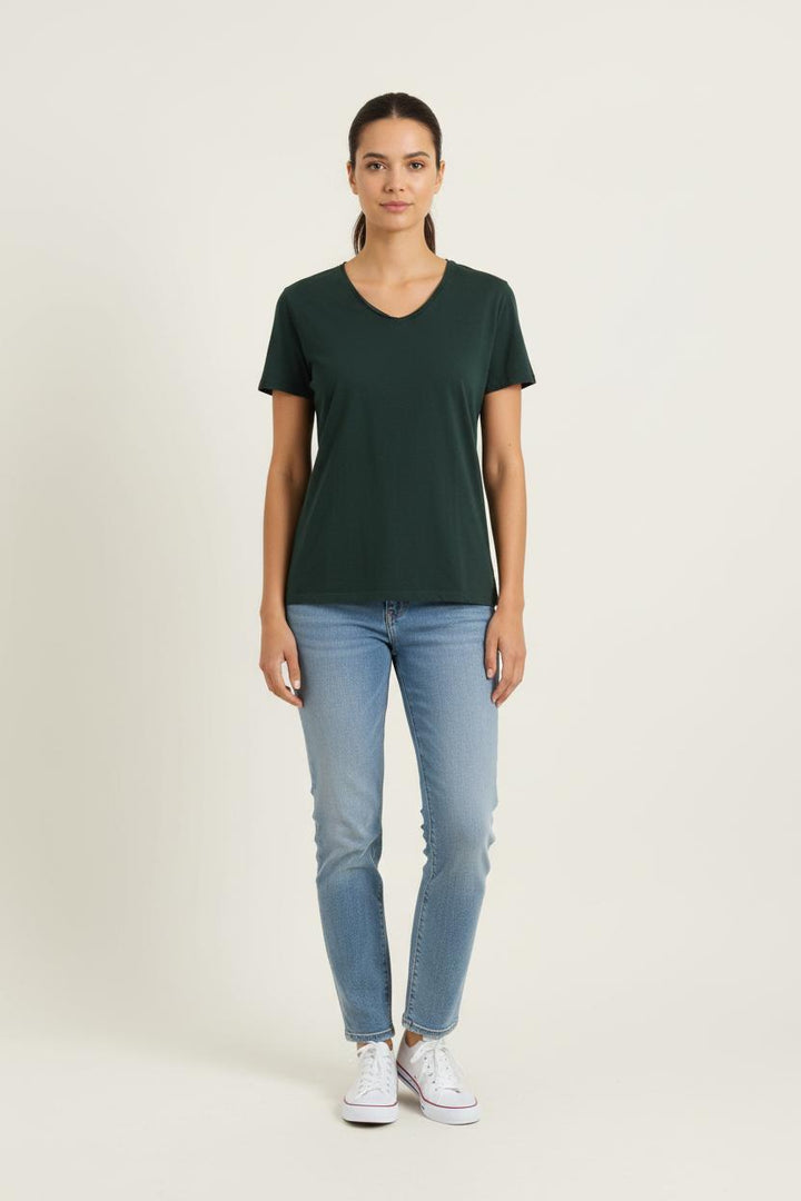 Tee-shirt Vert - Taille M/38 de la marque IKKS | PARAD73135 - Vendu par Paradigme - Image 1