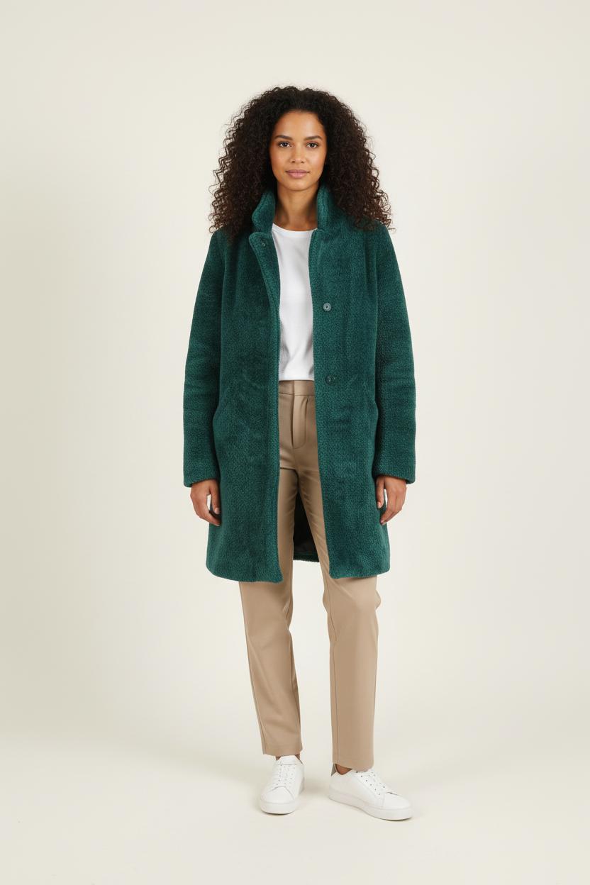 Manteau Vert - Taille S/36 de la marque Sud express | PARAD73140 - Vendu par Paradigme - Image 1