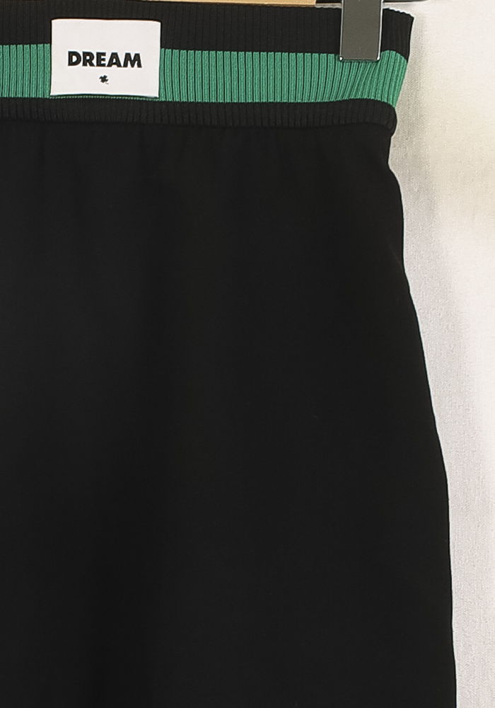 Jupe Courte Noire et Verte - Taille S/36 de la marque Maje | PARAD73152 - Vendu par Paradigme - Image 3