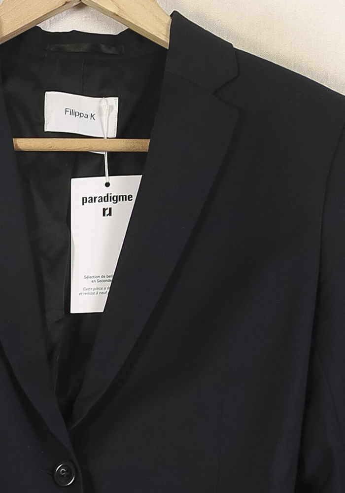 Veste Bleu - Taille S/36 de la marque Filippa K | PARAD73153 - Vendu par Paradigme - Image 3