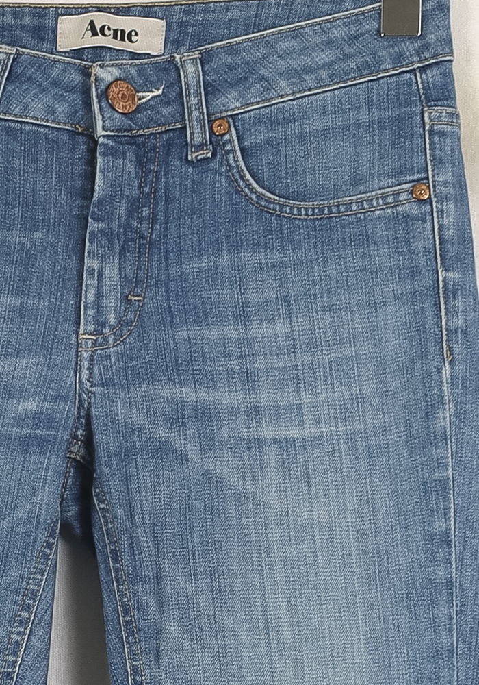 Jean Droit Bleu - Taille S/36 de la marque Acne Studios | PARAD73154 - Vendu par Paradigme - Image 3