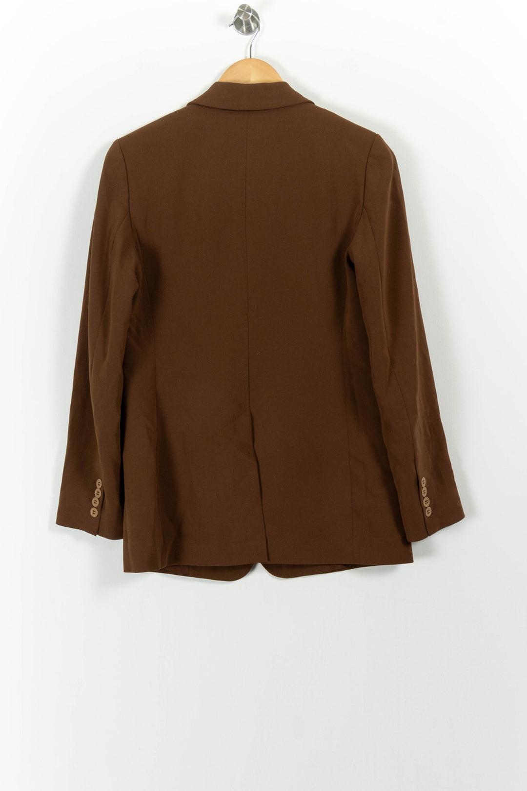 Blazer Marron - Taille S/36 de la marque Max Mara | PARAD73160 - Vendu par Paradigme - Image 4