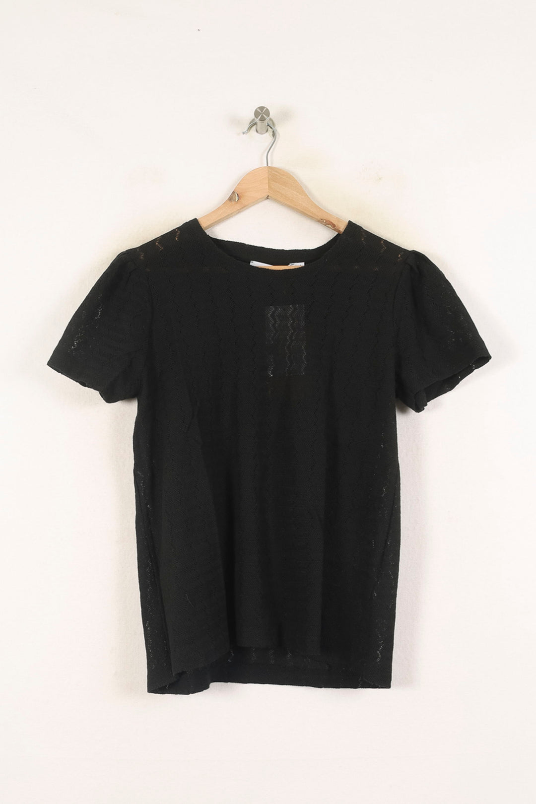 Blouse Noire - Taille XL/42 de la marque La Fée Maraboutée | PARAD73162 - Vendu par Paradigme - Image 2