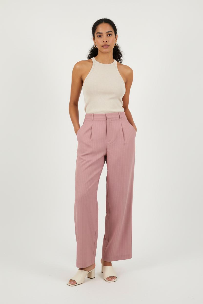 Pantalon Rose - Taille L/40 de la marque IKKS | PARAD73167 - Vendu par Paradigme - Image 1
